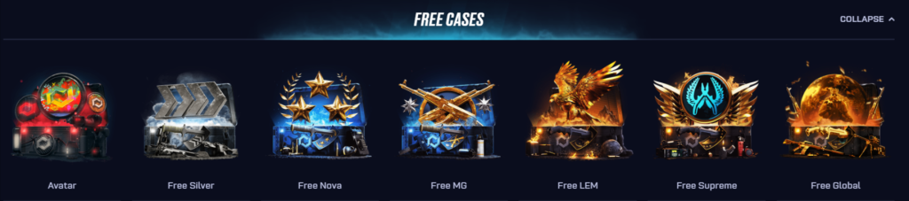 CSGO-NET free cases