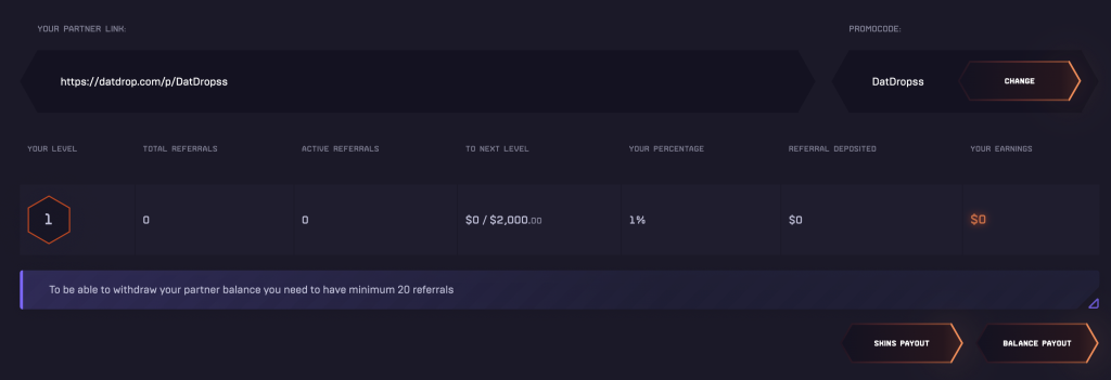 DatDrop Giveaways