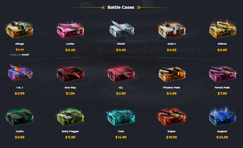 Farmskins Battle Cases